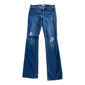Habitual Distressed Bootcut Iron Cross Jeans Blue women’s Size 27